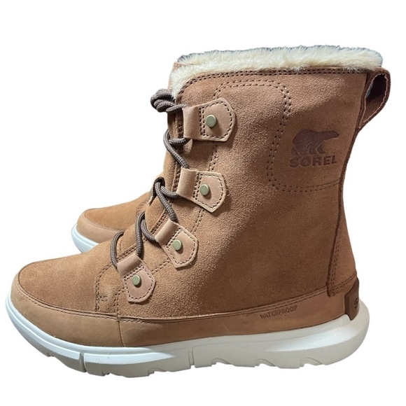 Sorel Explorer II Joan Suede Waterproof Ankle Boot NEW Size 8.5 - Picture 4 of 8